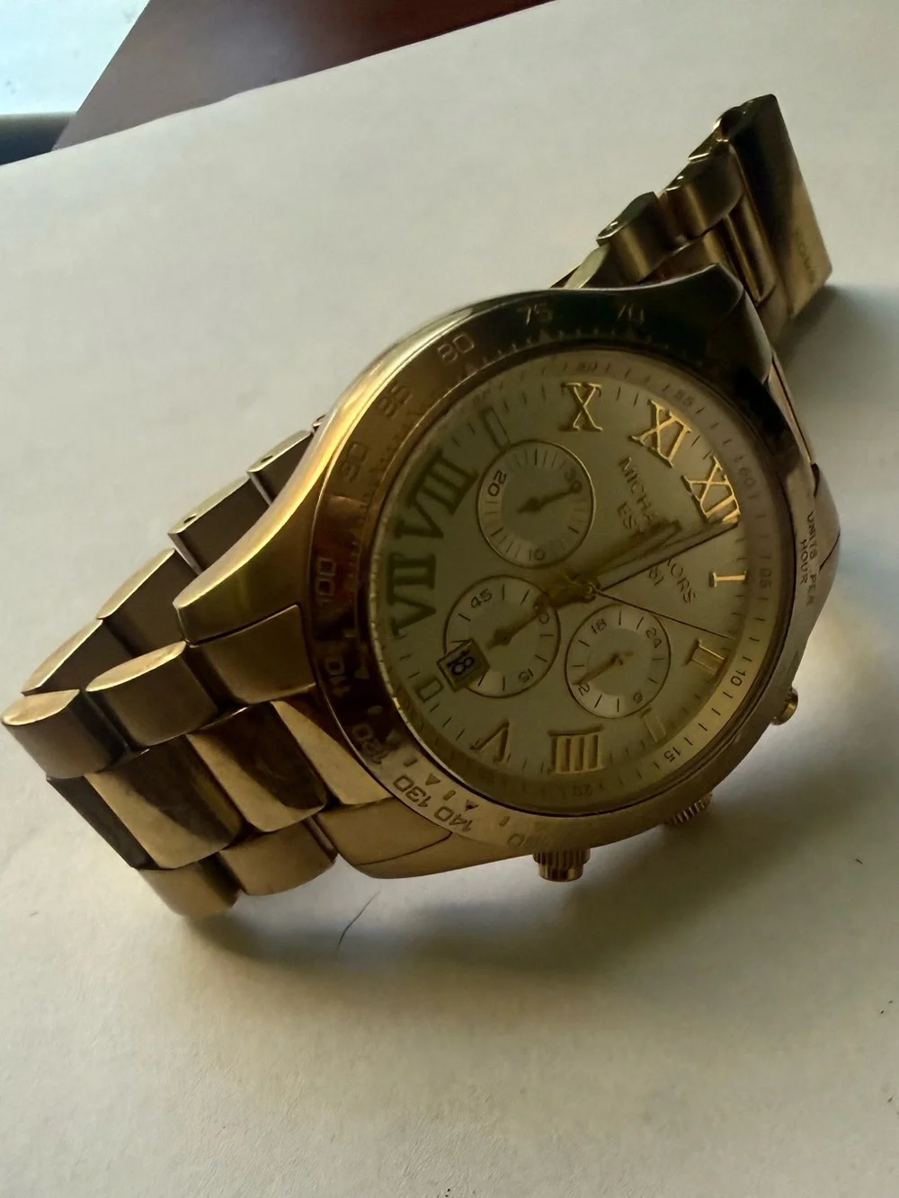 Micheal Kors Solid Gold Watch